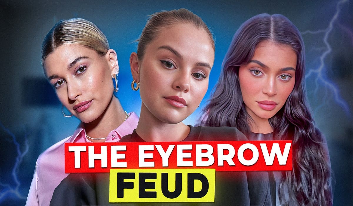 Selena, Kylie, Hailey's Eyebrows Feud