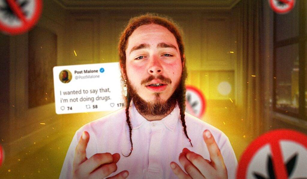Post Malone RESPONDS He’s NOT On Drugs Amid Concerns!